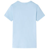 Vidaxl camisa para niños 92 azul claro