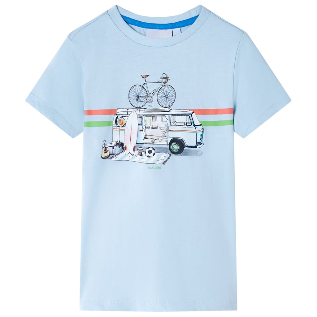 Vidaxl Children's shirt 128 light blue