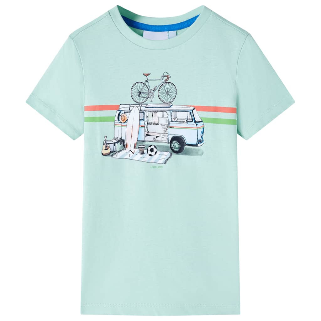 Vidaxl Children's shirt 116 Light Mint