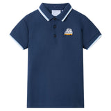Vidaxl Children's Polo Shirt 92 Dark Blue