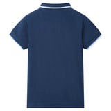 Vidaxl Children's Polo Shirt 104 Dark Blue