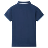 Vidaxl Children's Polo Shirt 128 Dark blue