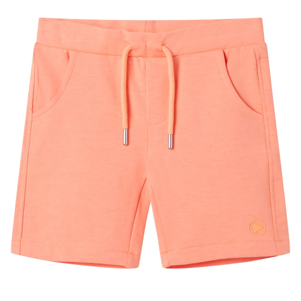 Vidaxl Children's Shorts with Trekoord 116 Neonoranje