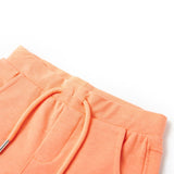 Dětské šortky Vidaxl s Trekoordem 140 Neonoranje