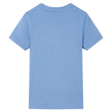 VidaXL Kindershirt 140 middenblauw