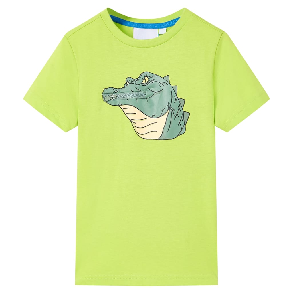Dětská košile Vidaxl 128 Limegroen