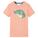 VidaXL Kindershirt 140 lichtoranje