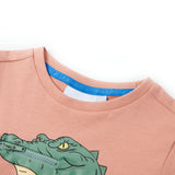 VidaXL Kindershirt 140 lichtoranje
