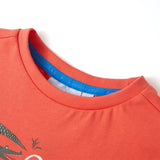 Vidaxl Children's shirt with short sleeves 92 light red