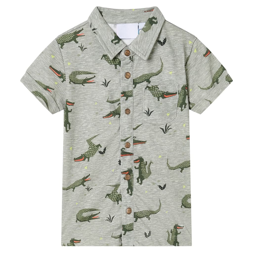 Vidaxl Children's shirt 92 mixed Lichtkaki