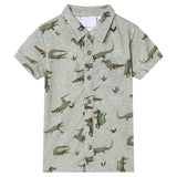 Vidaxl Children's shirt 104 mixed Lichtkaki