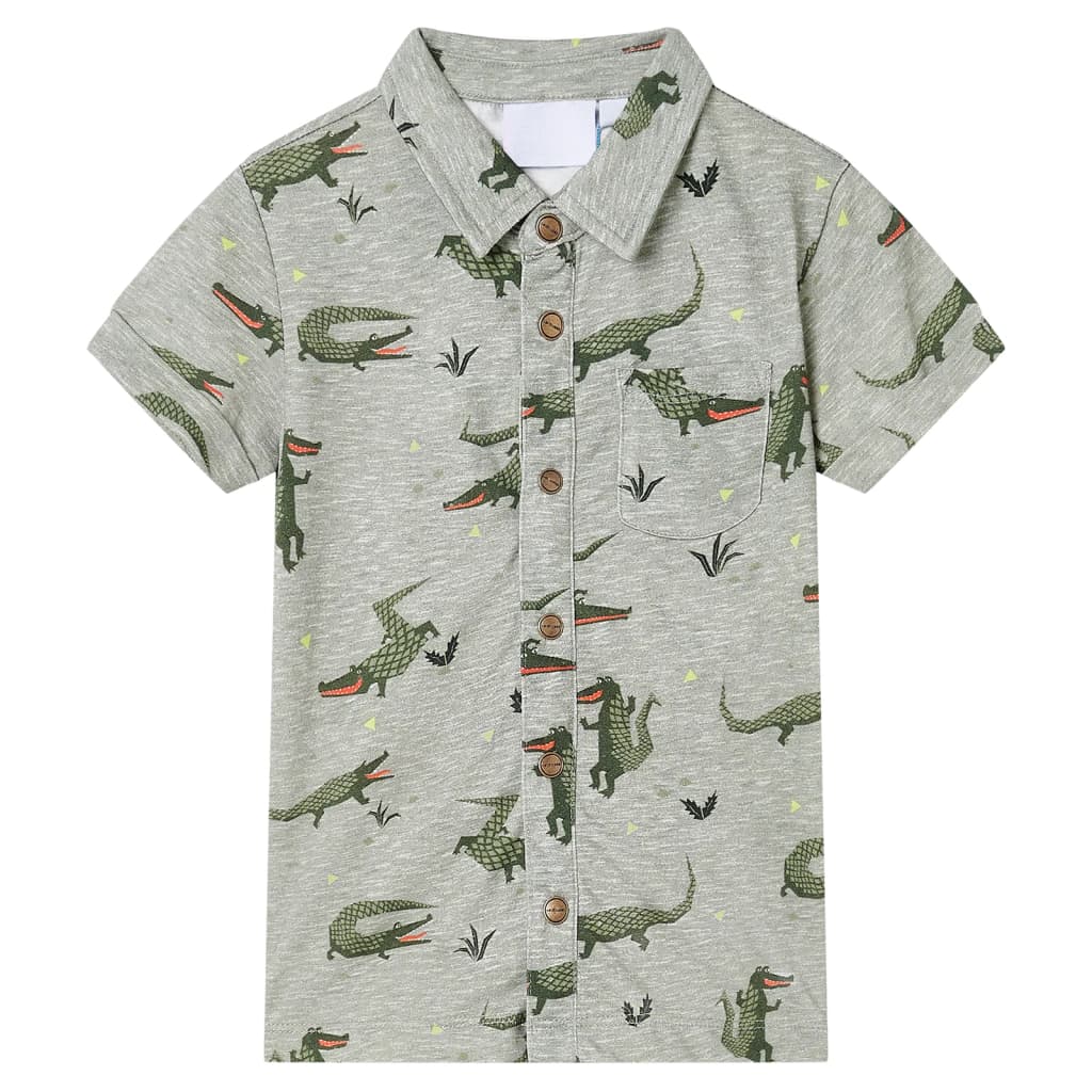 Vidaxl Children's shirt 140 mixed Lichtkaki