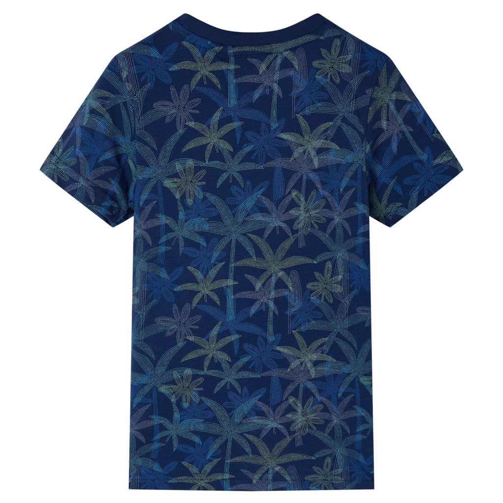 Vidaxl Children's Shirt 140 Navy Blue