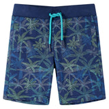 Vidaxl Children's Shorts with Trekoord 128 Navy Blue