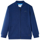 Vidaxl Children's Vest with Rits 92 Navy Blue