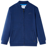 Vidaxl Children's vest with zipper 140 navy blue