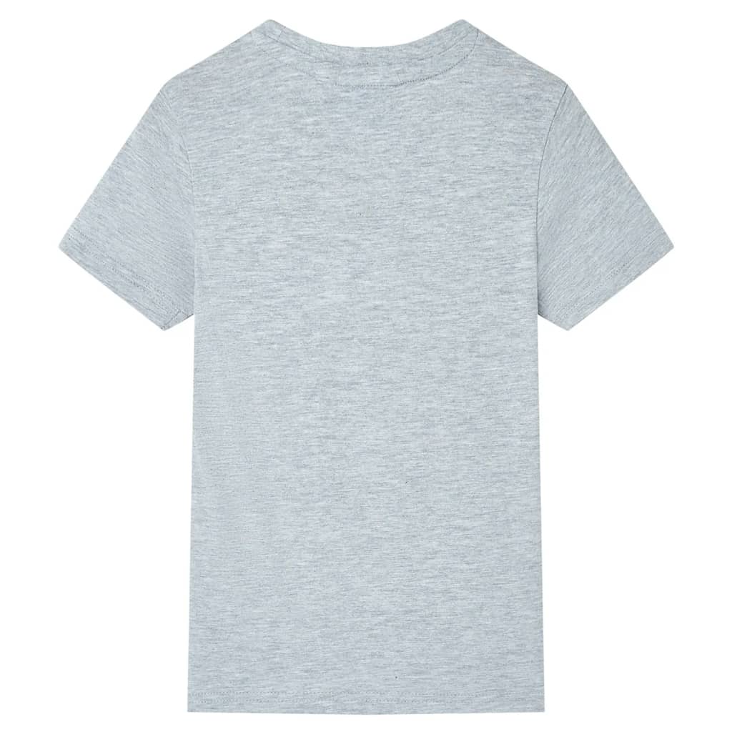 Vidaxl Children's shirt with short sleeves 92 Gray