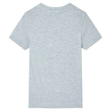 Vidaxl Children's shirt with short sleeves 92 Gray
