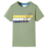 VidaXL children's shirt with short sleeves 116 light -sealed