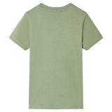 VidaXL children's shirt with short sleeves 116 light -sealed