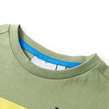 VidaXL children's shirt with short sleeves 116 light -sealed