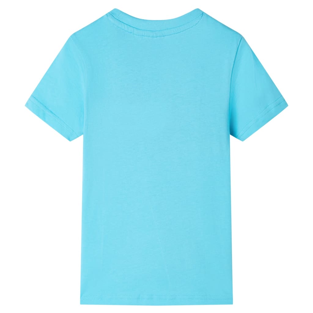 Camicia per bambini Vidaxl con maniche corte 92 marine blu