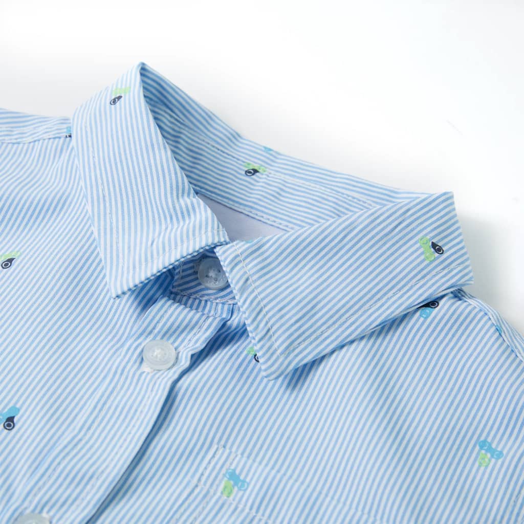 Vidaxl Children's shirt 128 light blue