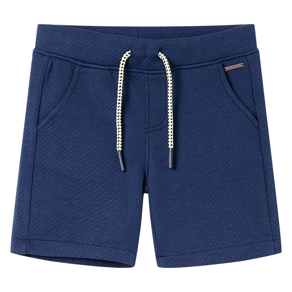 Vidaxl Children's Shorts with Trekoord 92 Dark Blue
