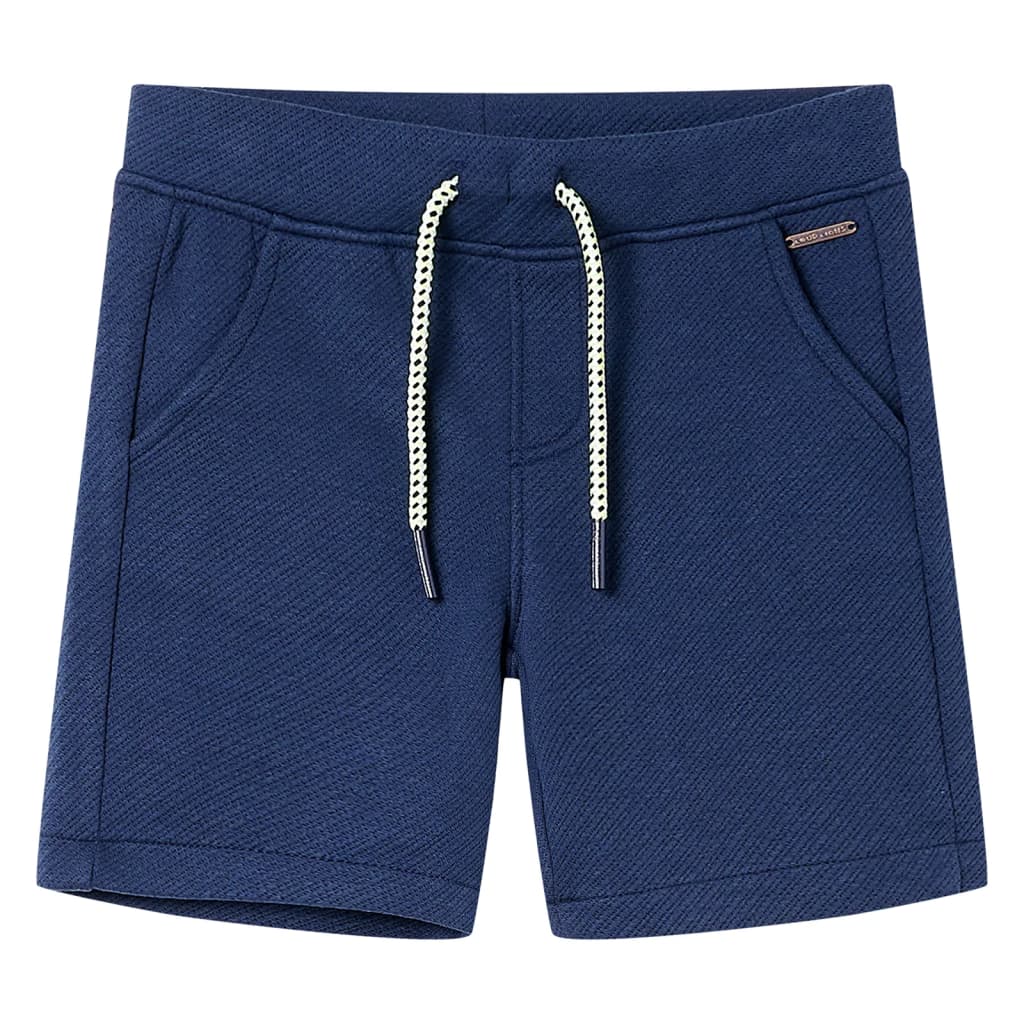 Vidaxl Children's Shorts with Trekoord 116 Dark Blue