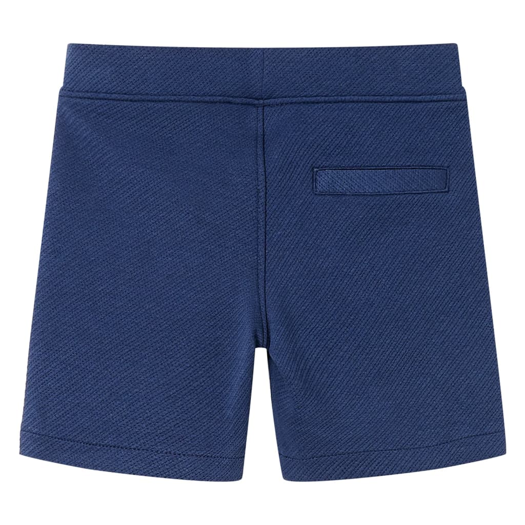 Vidaxl Children's Shorts with Trekoord 116 Dark Blue