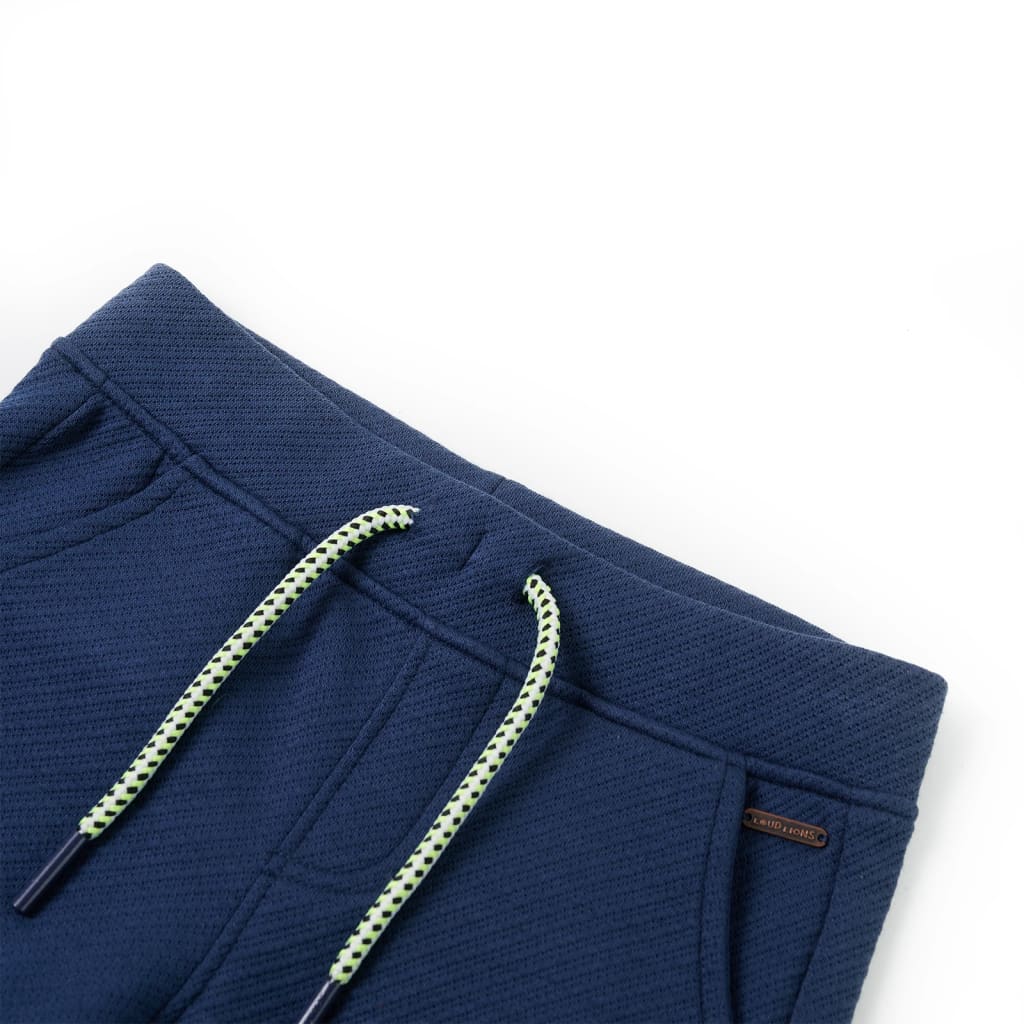 Vidaxl Children's Shorts with Trekoord 116 Dark Blue