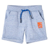 Vidaxl Children's Shorts with Trekoord 128 Mixed Blue