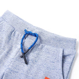 Vidaxl Children's Shorts with Trekoord 128 Mixed Blue