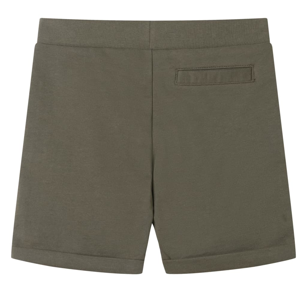 Vidaxl Children's Shorts with Trekoord 104 Donkerkaki