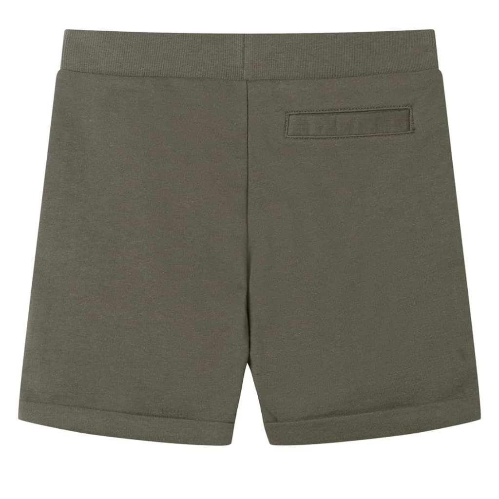 Vidaxl Children's Shorts with Trekkoord 128 Donkerkaki