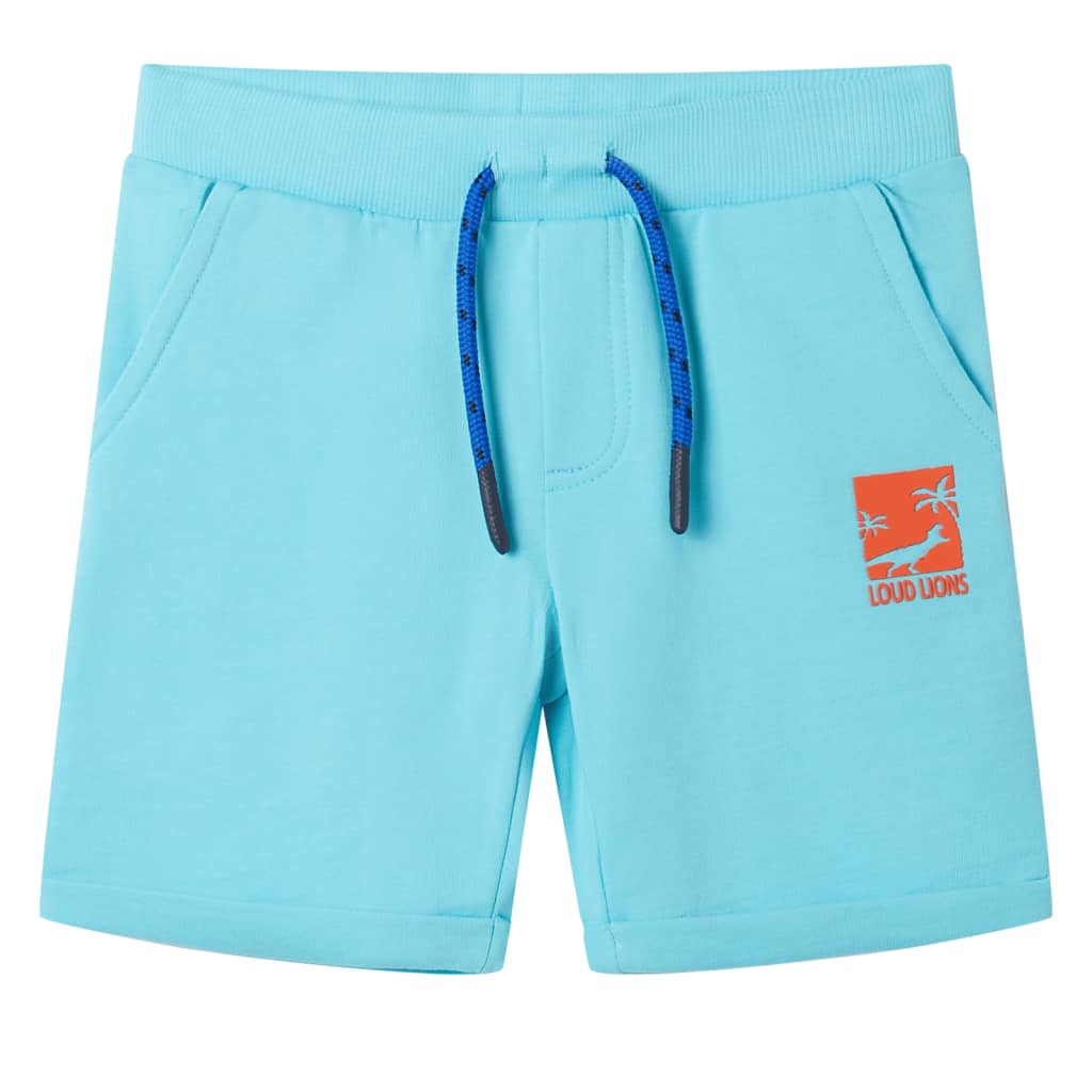 Vidaxl Children's Shorts with Trekkoord 92 Sea Blue