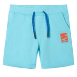 Vidaxl Children's Shorts with Trekkoord 92 Sea Blue