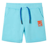 Vidaxl Children's Shorts with Trekkoord 116 Sea Blue