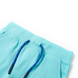 Vidaxl Children's Shorts with Trekoord 128 Sea Blue