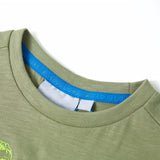 Camicia per bambini Vidaxl con maniche corte 92 presa luce -lorata