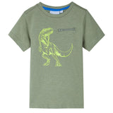 VidaXL children's shirt with short sleeves 116 light -sealed