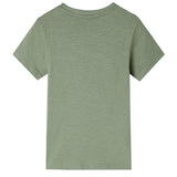 Camicia per bambini Vidaxl con maniche corte 140 presa luce -lorata