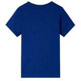 Vidaxl children's shirt with short sleeves 92 Dark blue