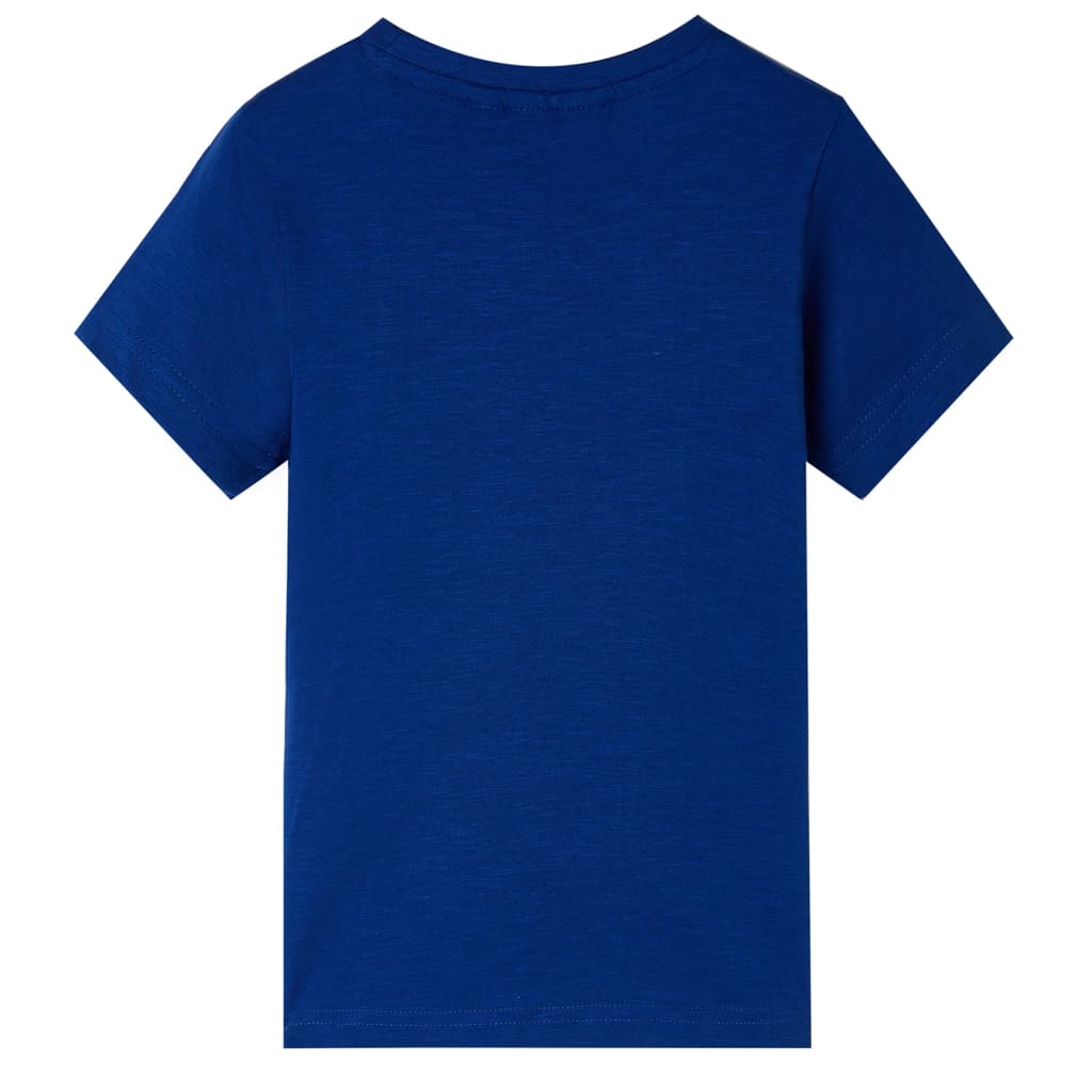 Vidaxl children's shirt with short sleeves 104 dark blue