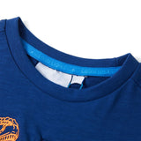 Vidaxl children's shirt with short sleeves 104 dark blue