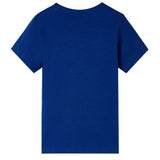 Vidaxl children's shirt with short sleeves 128 Dark blue