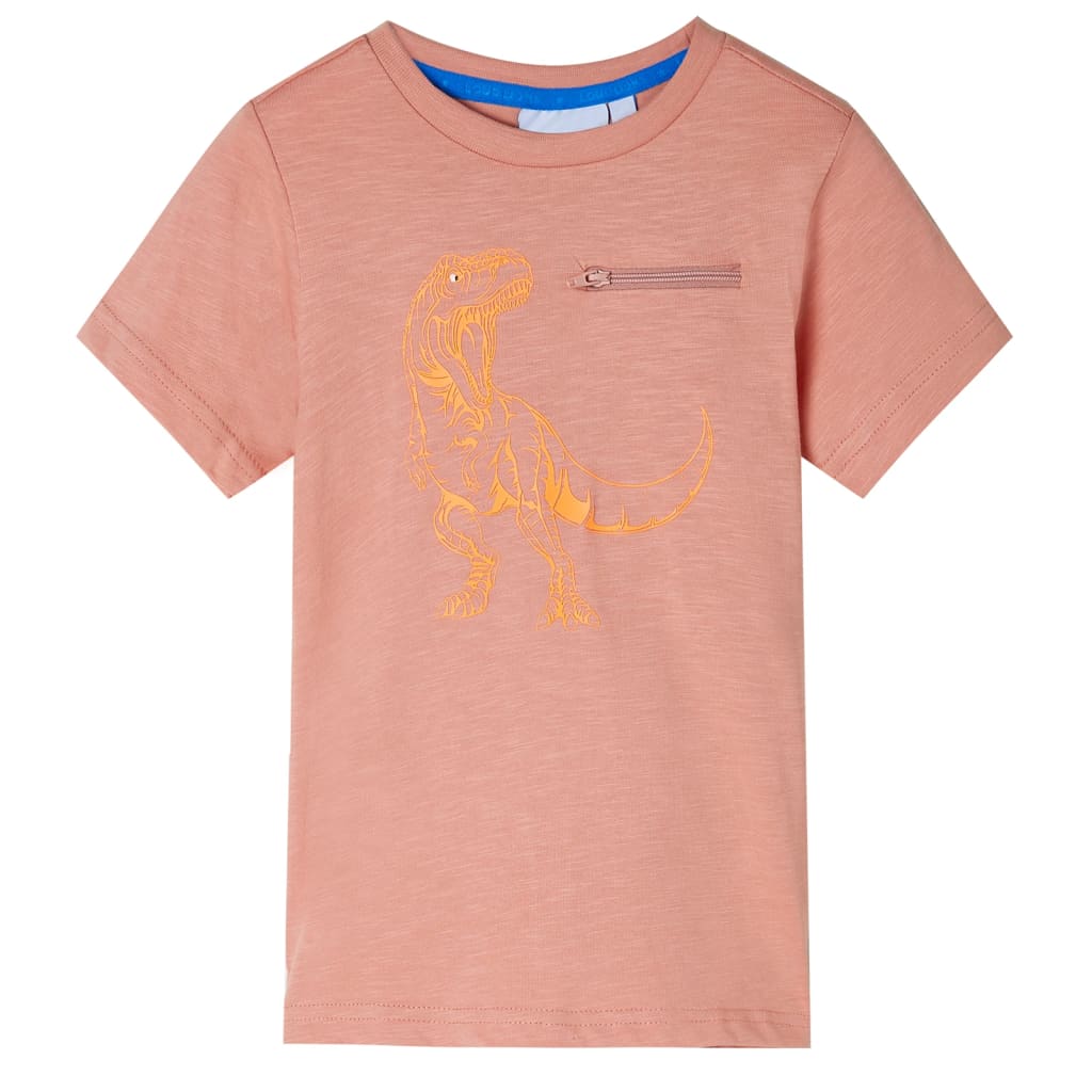 Vidaxl Children's shirt with short sleeves 104 Licht Orange