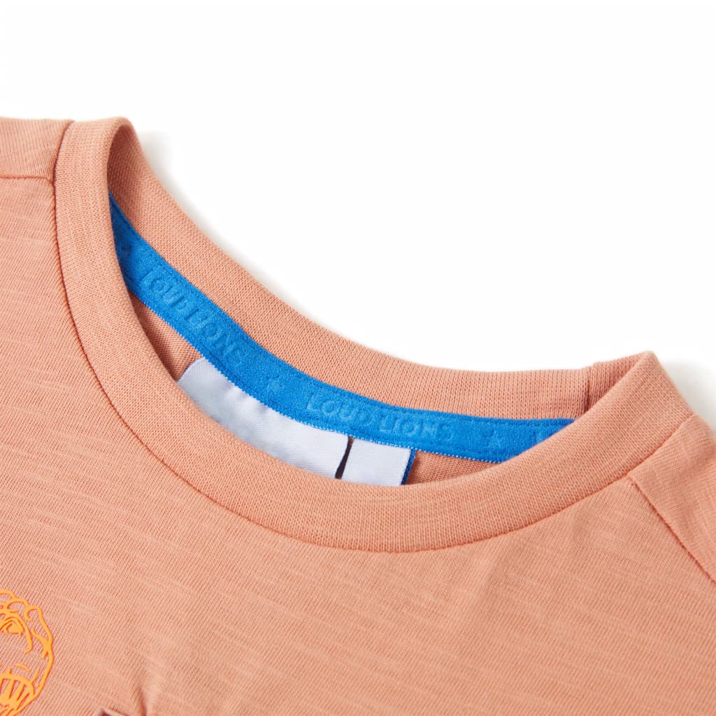 Vidaxl Children's shirt with short sleeves 104 Licht Orange