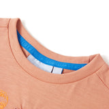 Vidaxl Children's shirt with short sleeves 116 Licht Orange