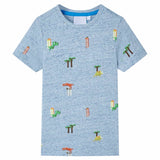 Vidaxl Children's shirt 116 mixed blue